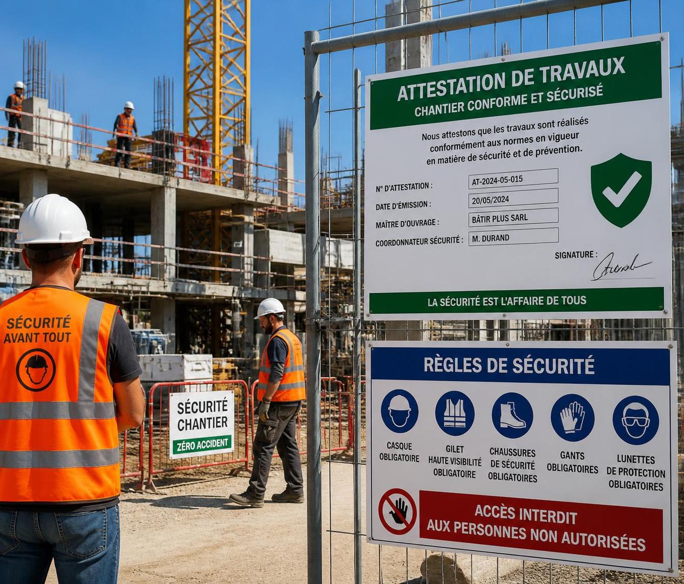 découvrez pourquoi l'attestation travaux est un document essentiel avant de démarrer un chantier, garantissant conformité, sécurité et bonne organisation des travaux.
