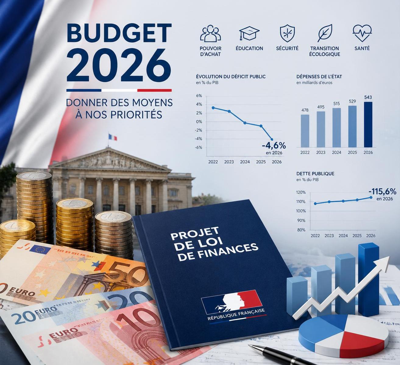 découvrez les principaux changements du budget 2026 en france et leur impact sur les ménages et les entreprises, avec un focus sur les nouveautés fiscales et économiques à venir.