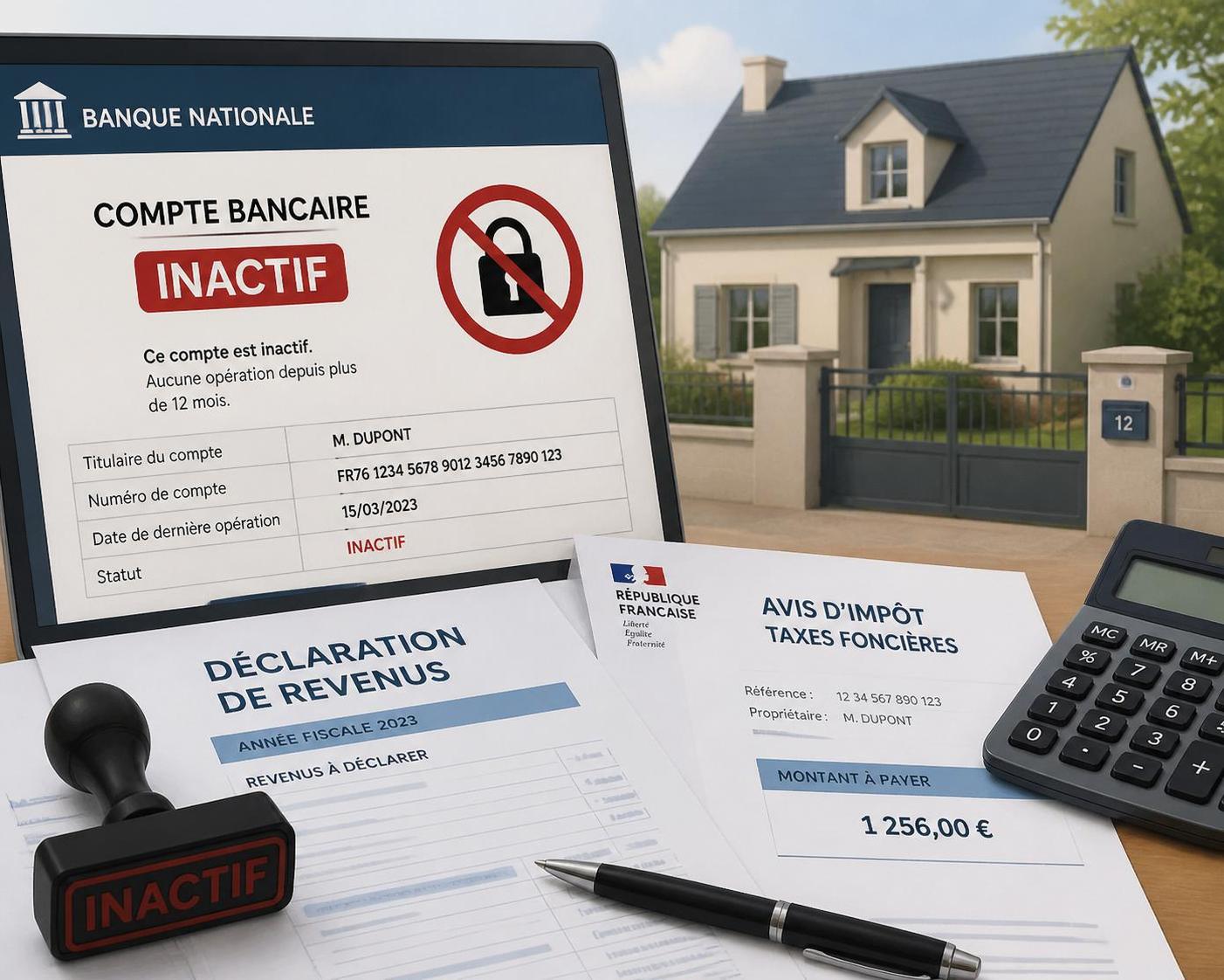 découvrez les impacts fiscaux d'un compte inactif sur votre patrimoine immobilier et comment les gérer efficacement.