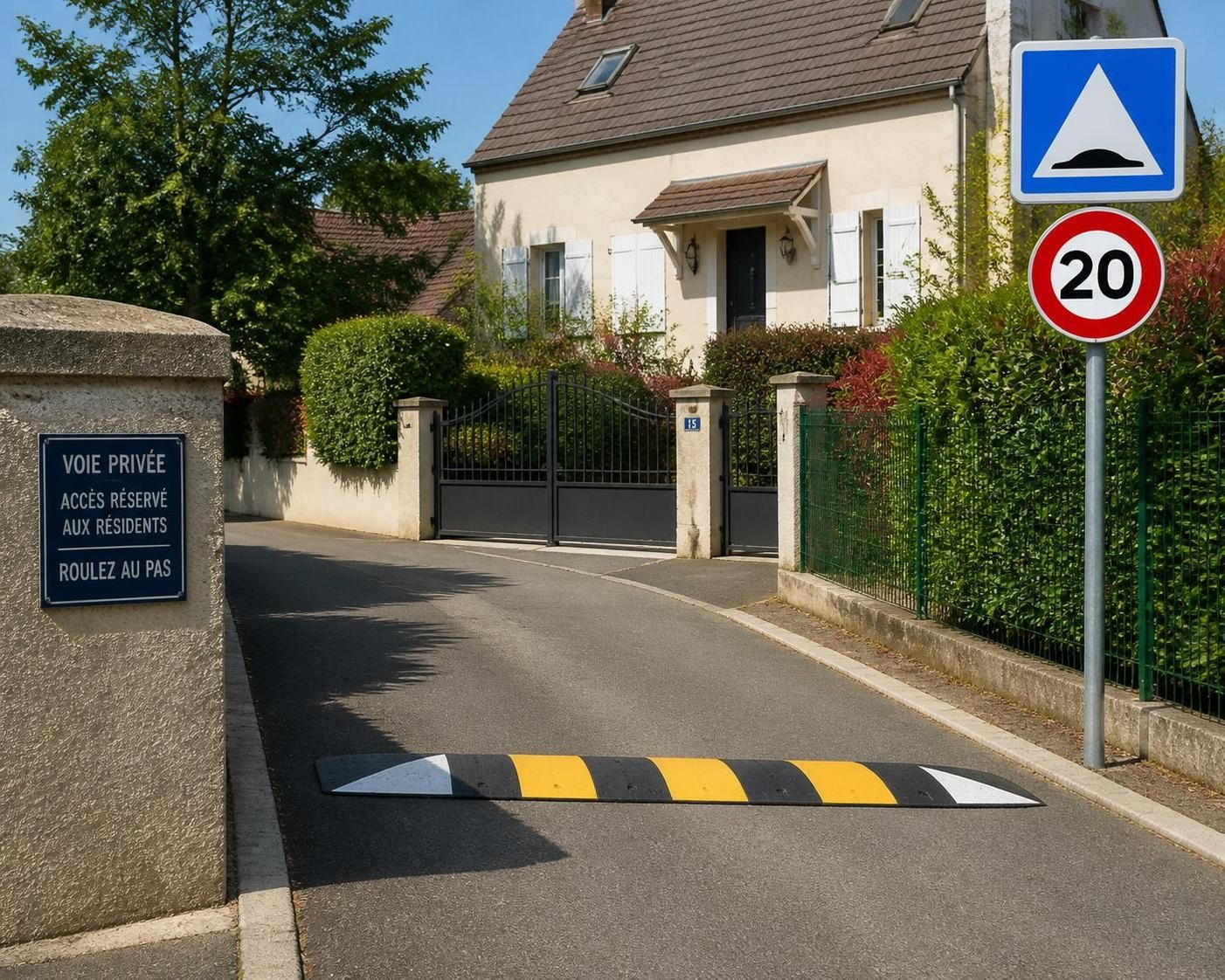 découvrez les règles essentielles pour l'installation d'un ralentisseur sur une voie privée, incluant les démarches administratives et les normes de sécurité à respecter.