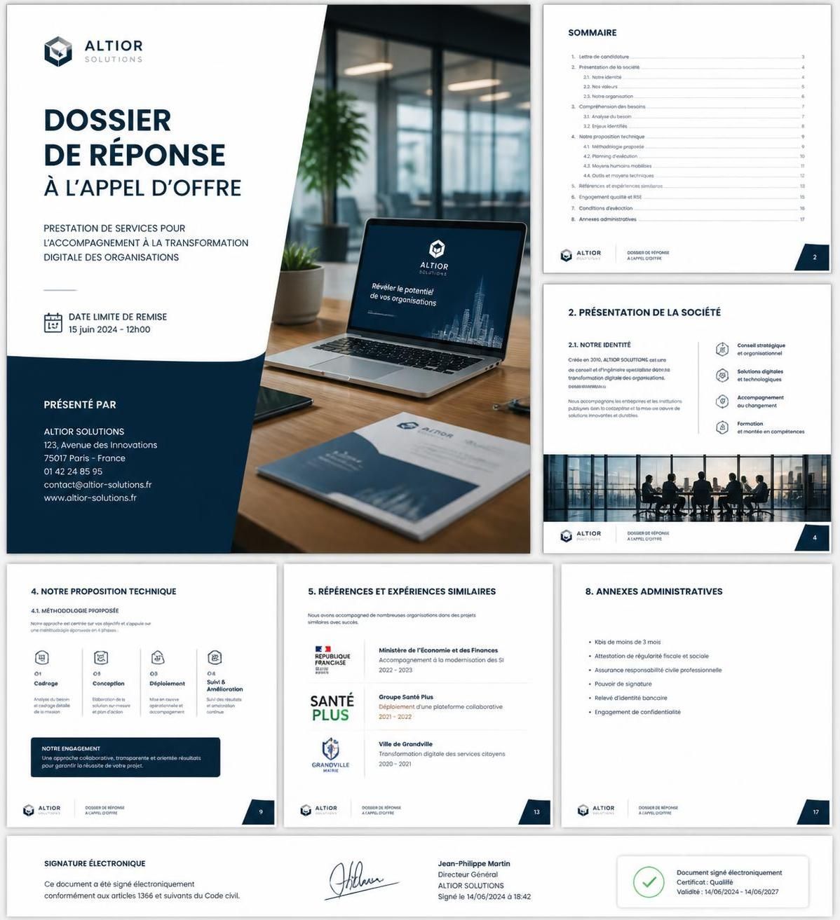 découvrez les mentions obligatoires à inclure dans un dossier de réponse à un appel d’offre pdf pour optimiser vos chances de succès. guide complet pour un dossier clair et conforme.